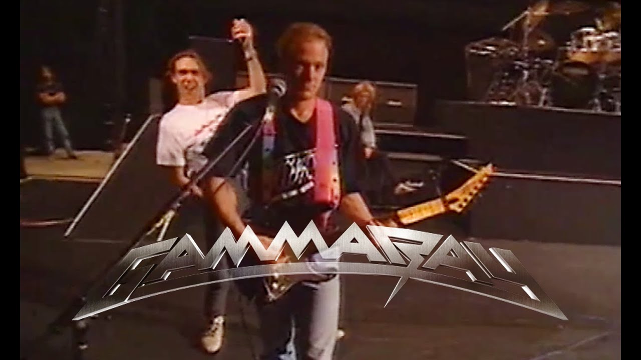 Gamma Ray Japan 1990 interview & live performance