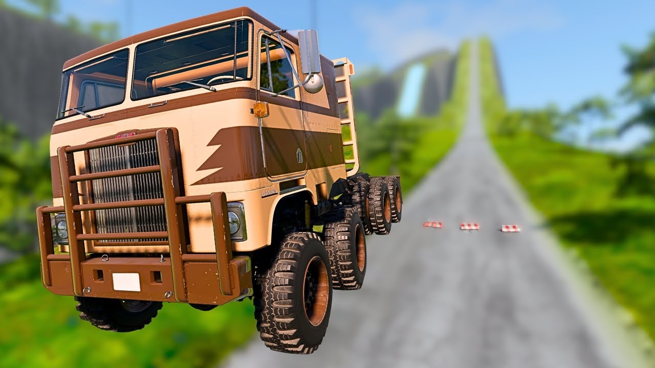 The Jump No Truck Should Ever Try | BeamNG.drive