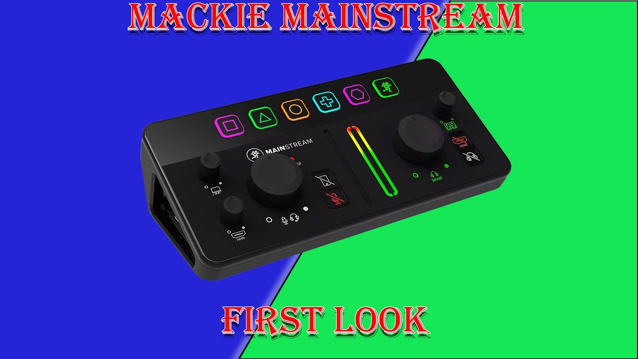 MACKIE MAINSTREAM audio/video STREAMING DEVICE | FIRST LOOK
