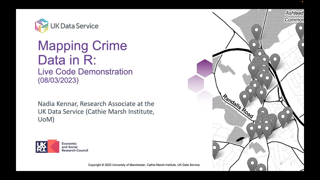 Mapping Crime Data in R: Live code demonstration