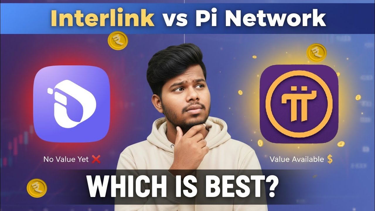 Interlink vs Pi Network 🔥 Edi Best? Full Truth Explained (Telugu)