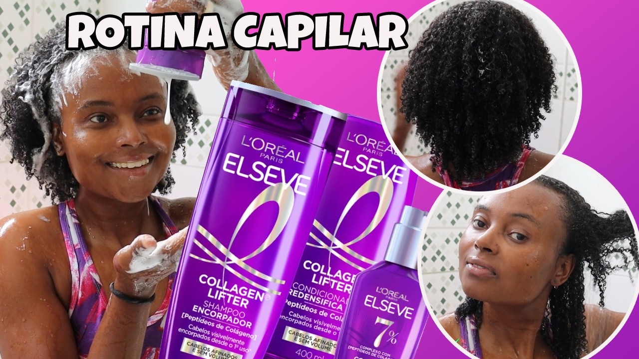 ELSEVE COLLAGEN LIFTER NO CABELO CRESPO - #CabeloElseve