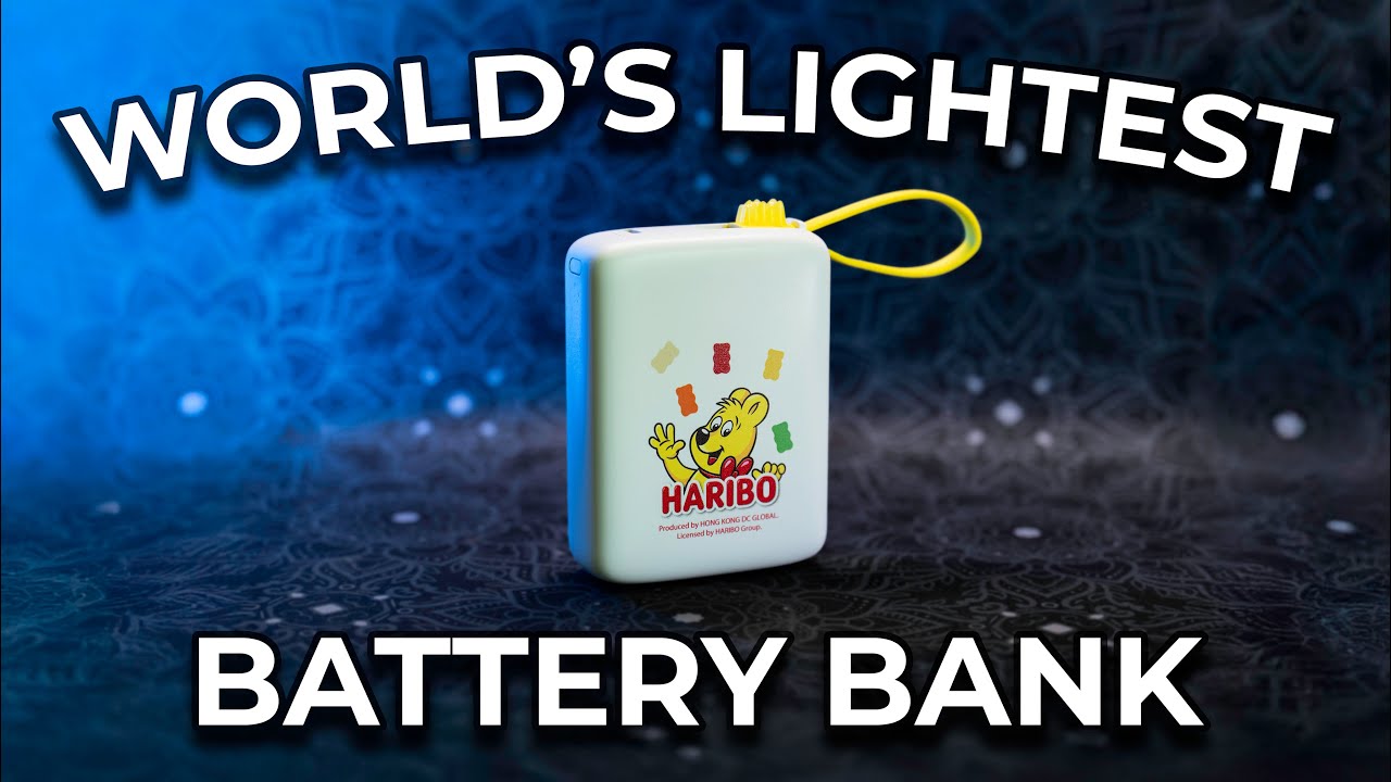 WORLD'S LIGHTEST BATTERY BANK - Haribo Mini Power Bank 20000mAH. Cheap Ultralight Backpacking Gear!