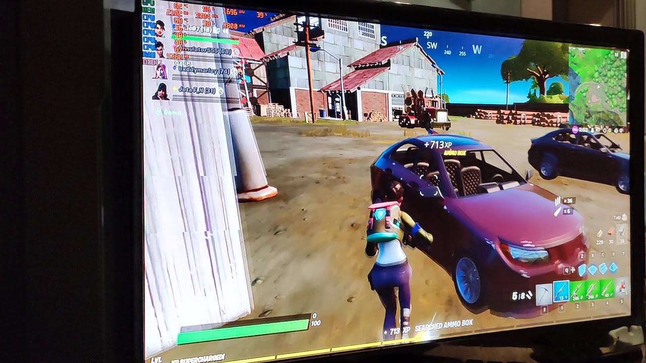 Xeon X3450/8GB DDR3/Gtx 1050ti/320GB Fortnite Epic Shadows Off