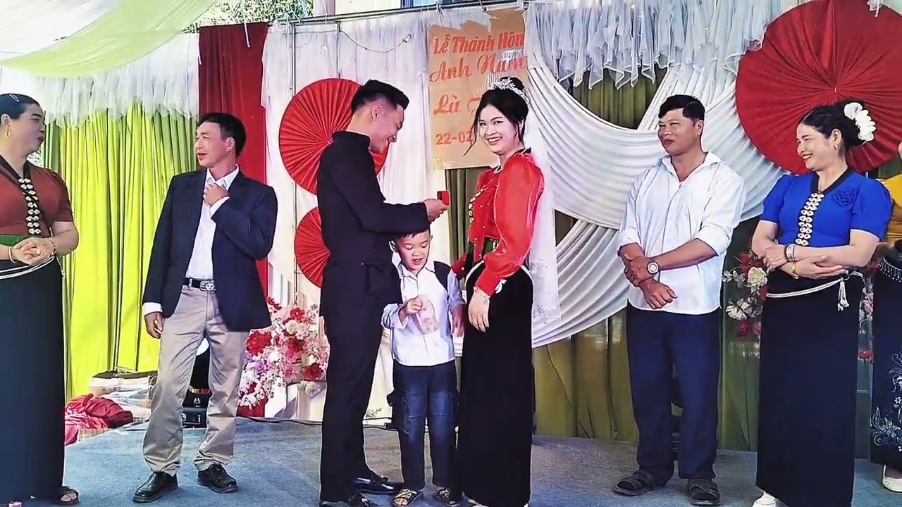 Đám Cưới anh Nam & Lù Thơm nà Khương, mường kim 