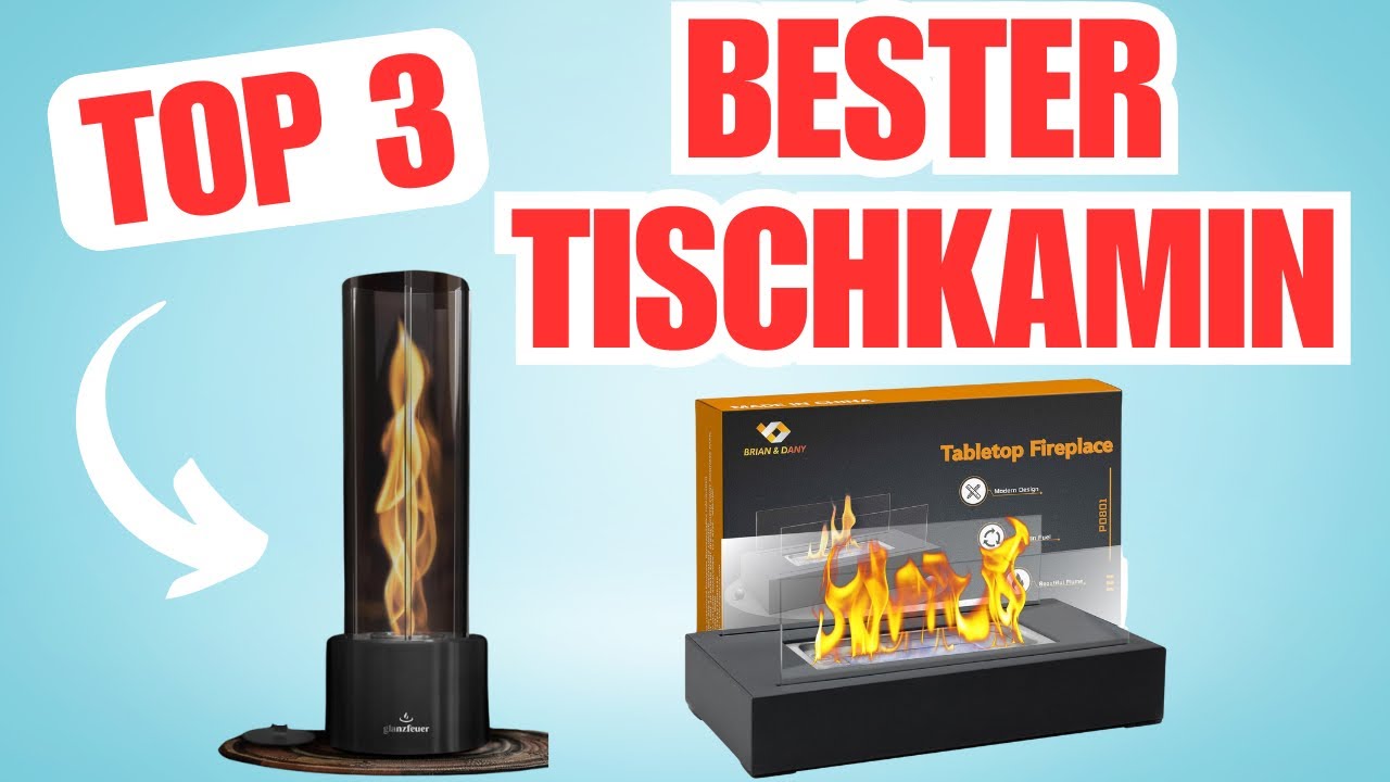Tischkamin: Nur diese 3 Tischfeuer sind den Kauf wert!
