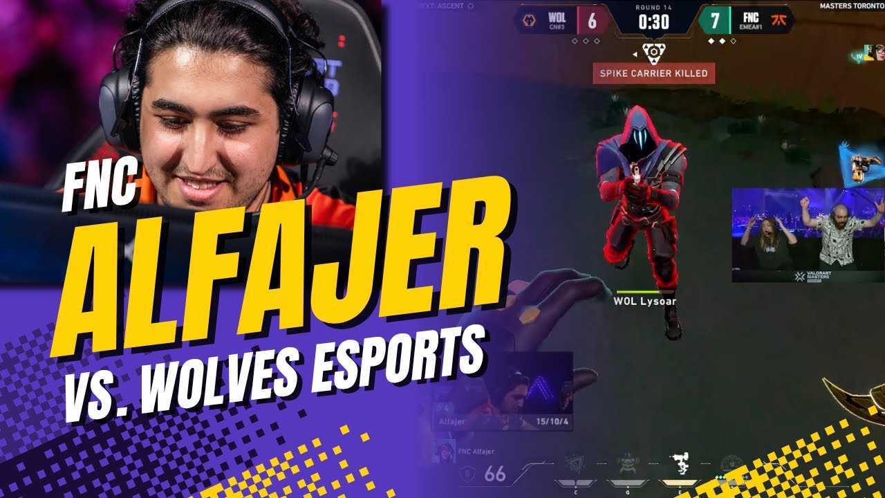 Реакция комментаторов на сумасшедший эйс FNC Alfajer против WOL | VCT Masters Toronto 2025