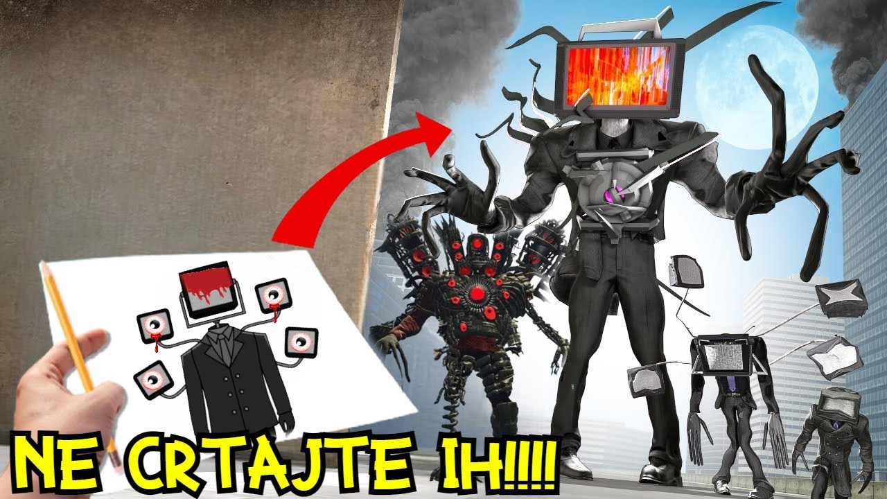 ULTRA TV TITAN ME JE NATERAO DA NACRTAM SVE UKLETE TITANE *oziveli su*