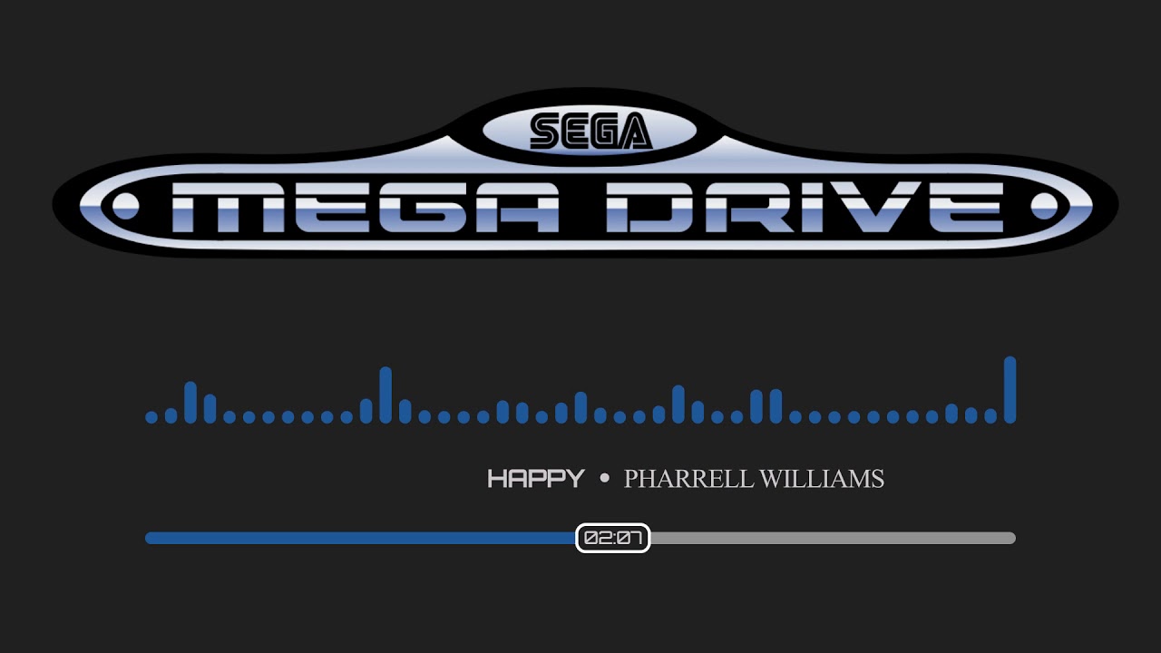 Pharrell Williams - Happy Instrumental | SEGA Chiptune Remix