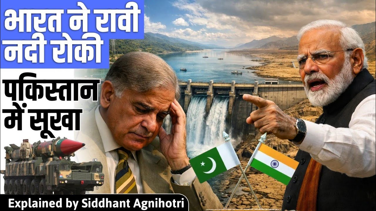 India to stop Ravi river for Pakistan