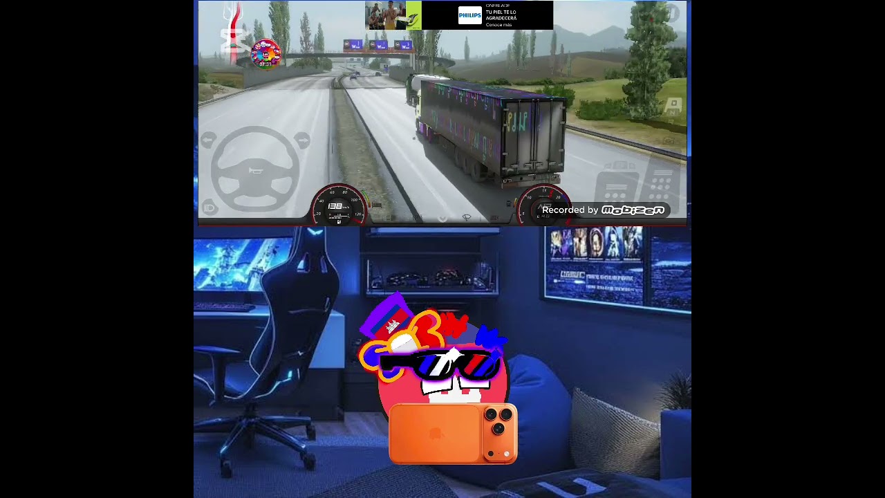Camboya jugando este videojuego de camiones #truckdriver 