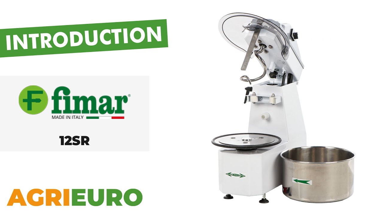 Presentation of the Fimar 12SR three-phase tilting head mixer