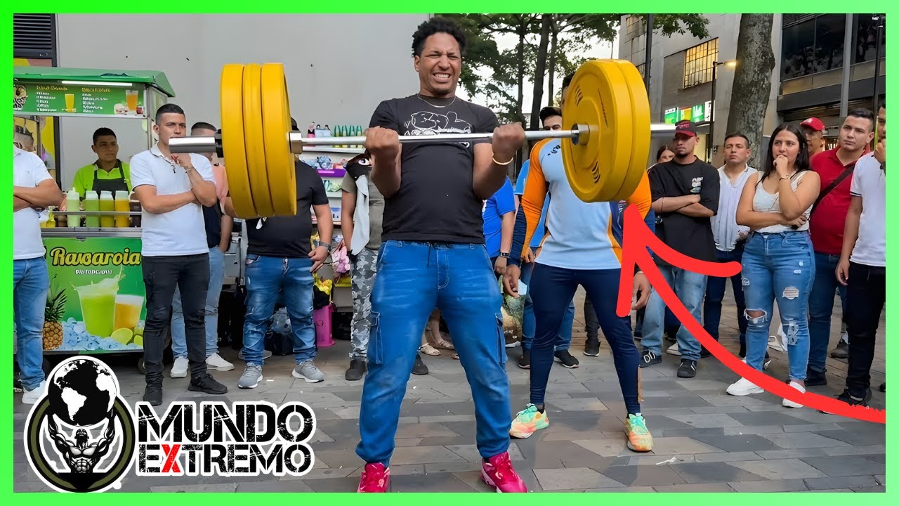 Estos hombres se enfrentan a un reto de mucha fuerza 😬