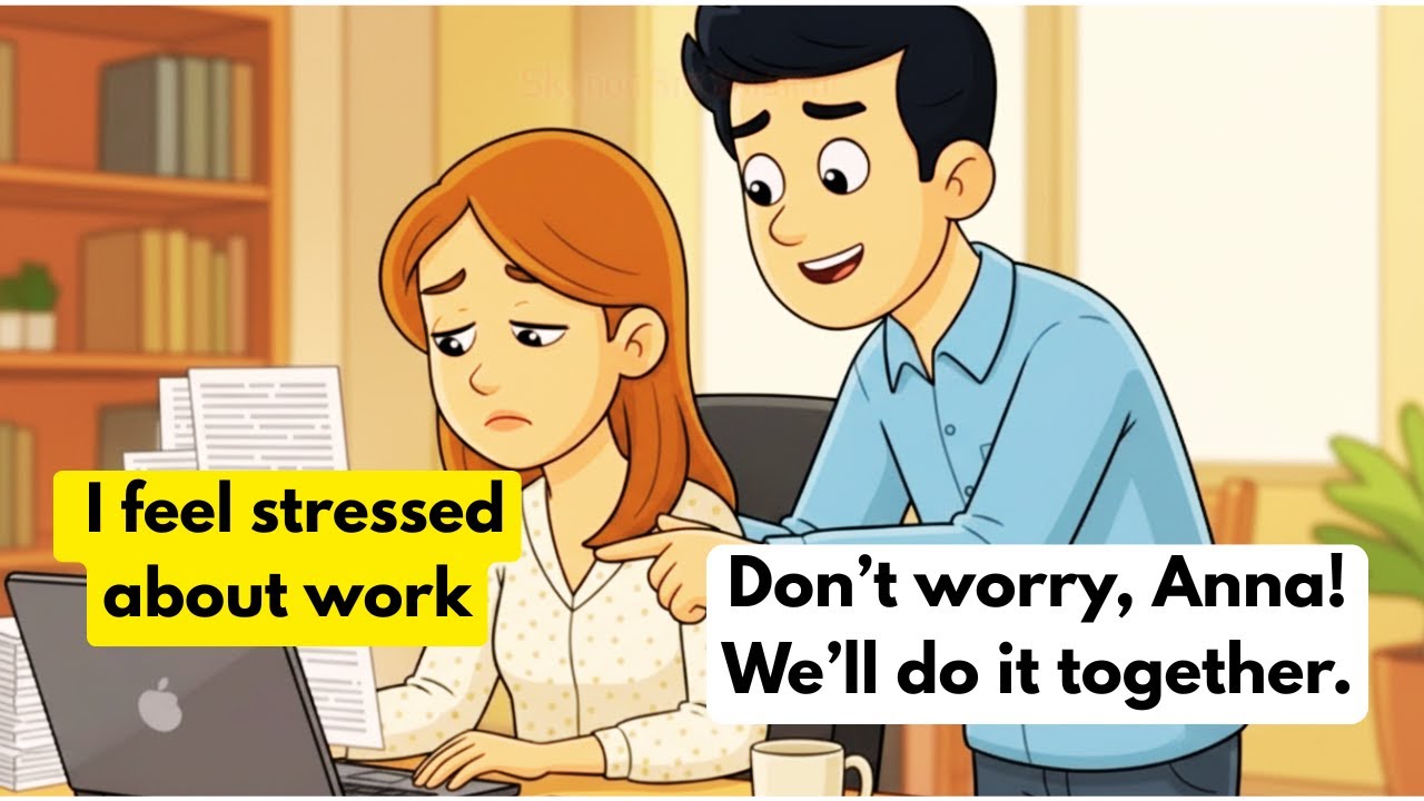 Easy English Dialogues with Anna & Mike | Daily Life Speaking Practice (A1-A2)