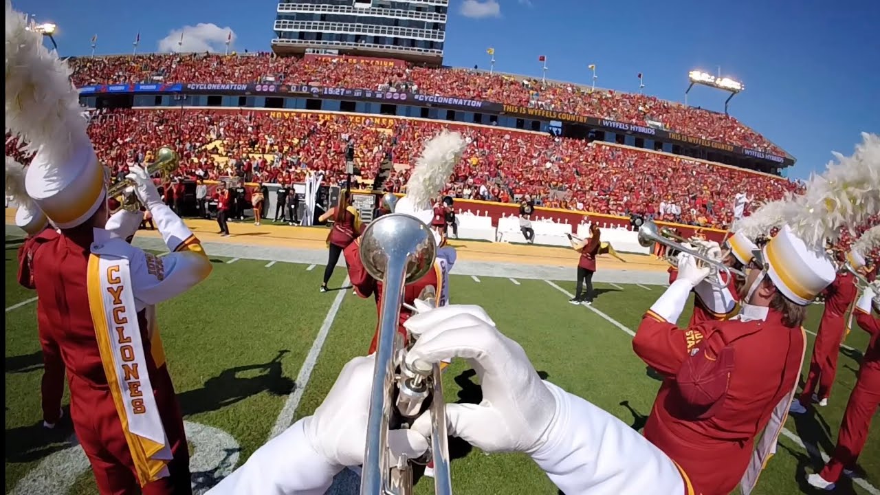ISUCF’V’MB 2nd trumpet cam - ISU Cyclones vs The Hawkeyes 9/6/25 pregame