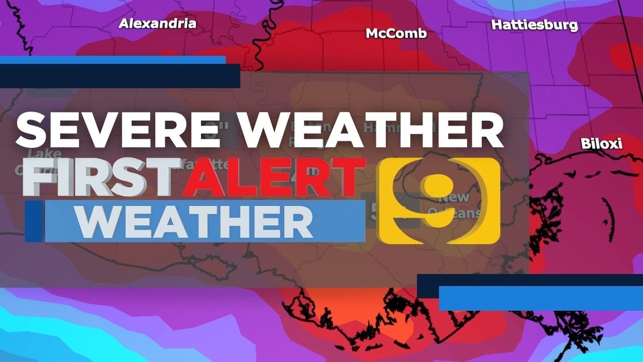 FIRST ALERT WEATHER: Severe thunderstorm warning