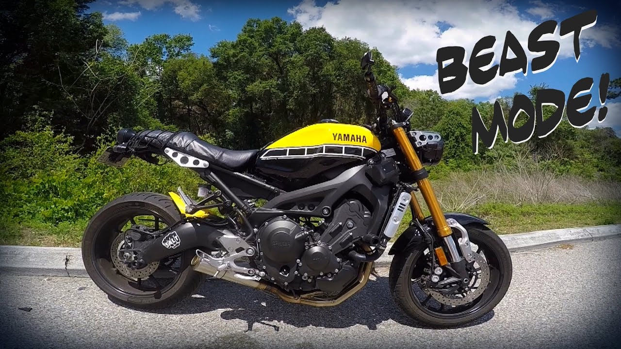 Yamaha XSR900 First Ride & Wheelies