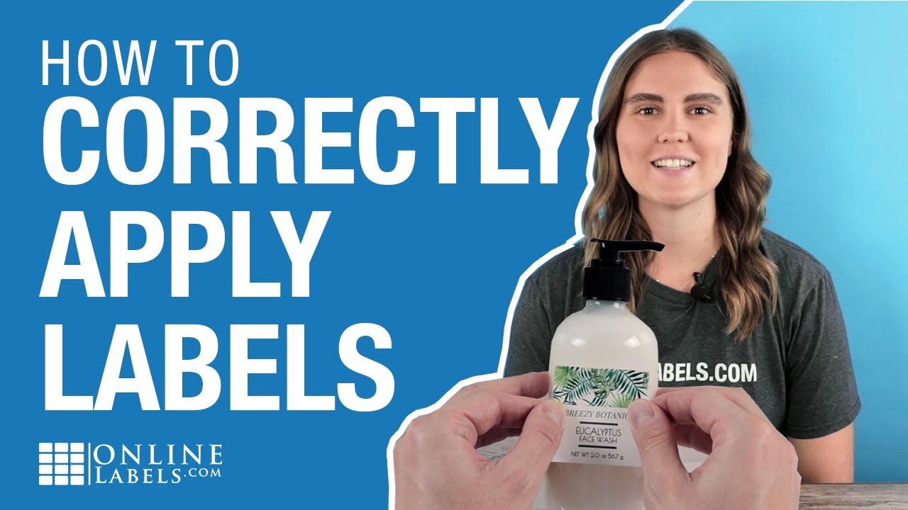 Tips for Perfect Label Application