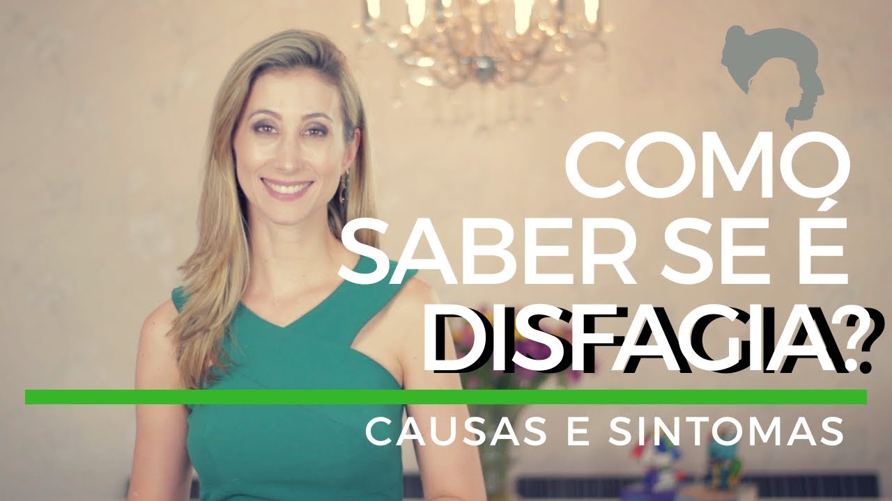 Como saber se é Disfagia