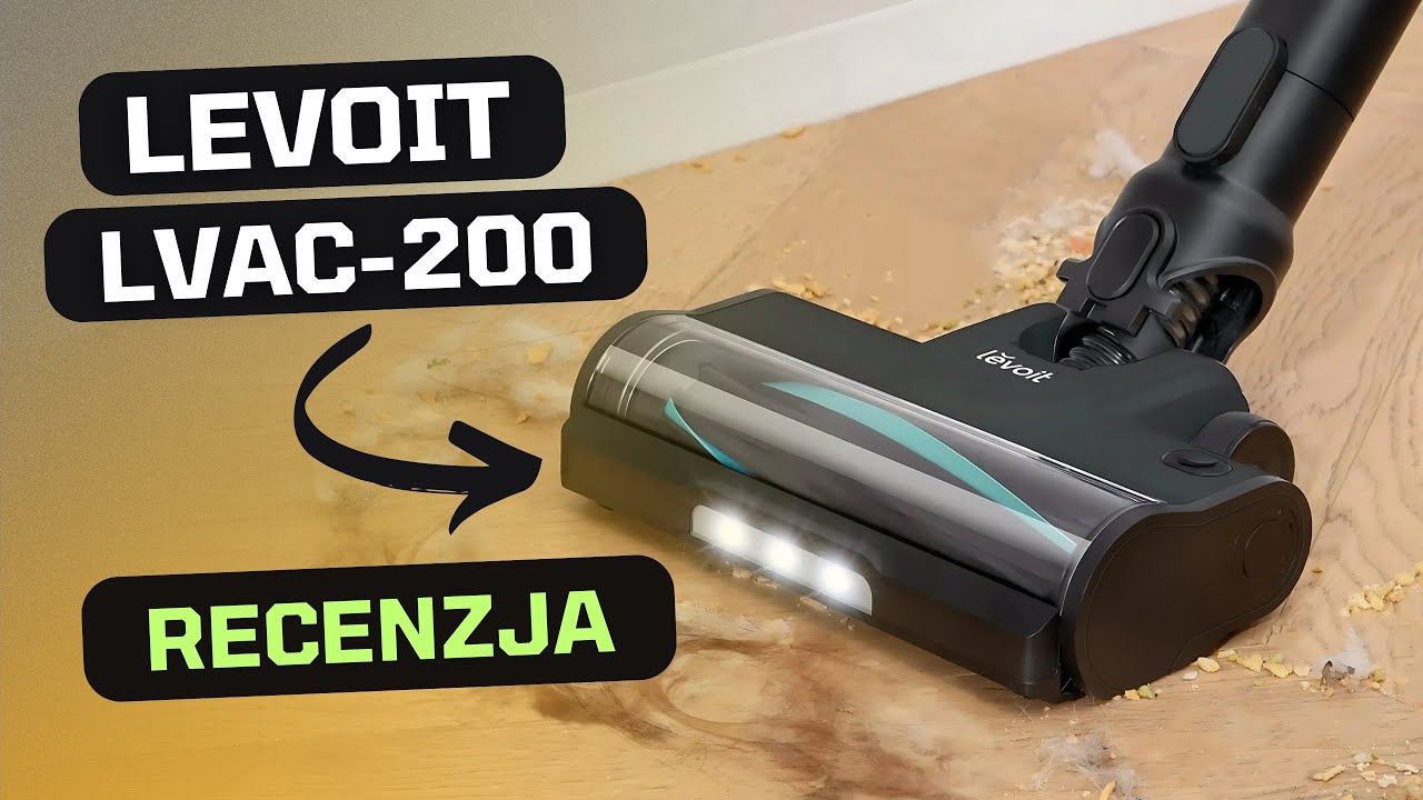 Levoit LVAC-200 - RECENZJA 💨 Lekki i wydajny odkurzacz pionowy! 🚀