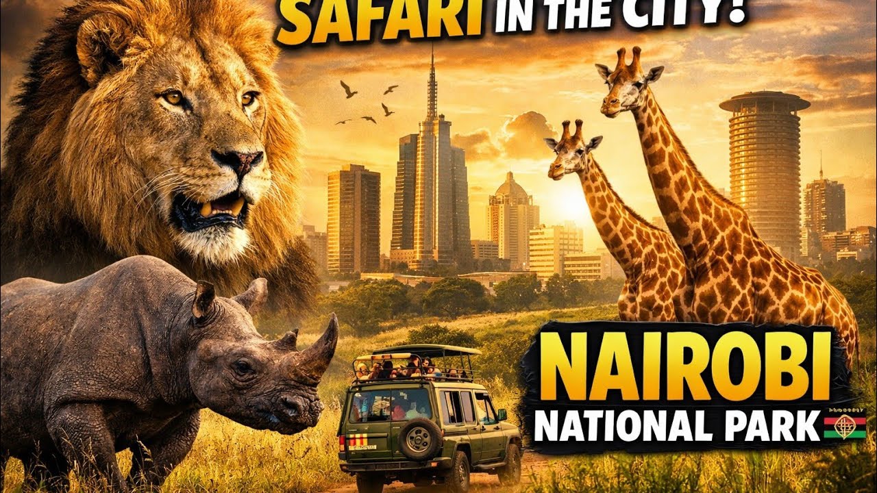 Safari in the city .Nairobi National Park explained 