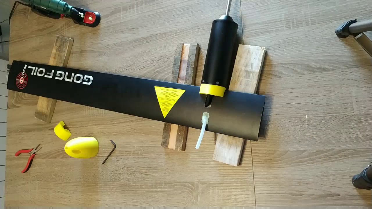 Fabricación sistema propulsión e-Foil,