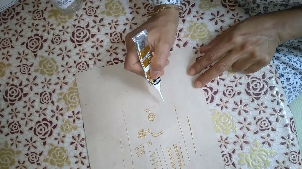 تقنية le cerne relief  على زجاج المبتدئين 🥰🥰🥰🥰👍👍👍👍