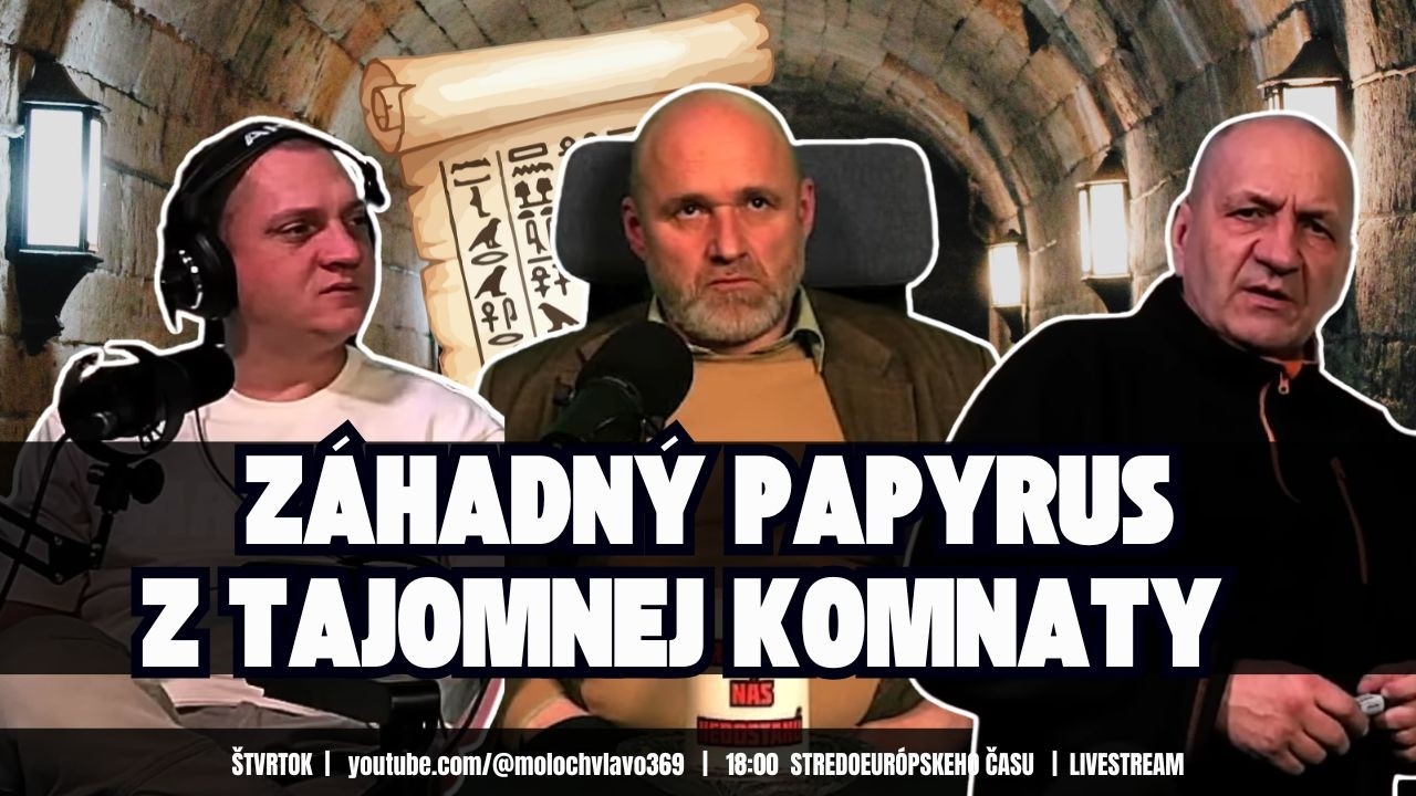 LIVE STREAM PRE ČLENOV #09 Z&aacute;hadn&yacute; papyrus z tajomnej komnaty s Vladim&iacute;rom Laubertom
