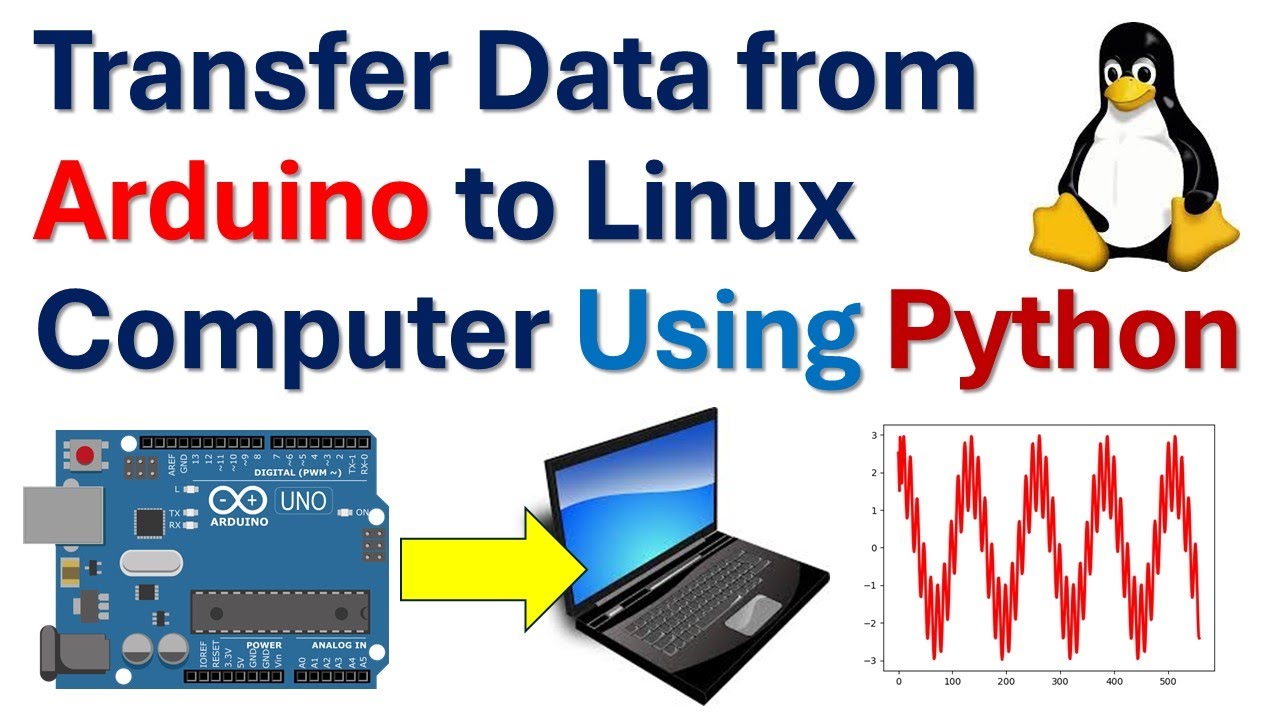Transfer Data from Arduino to Linux Computer Using Python and Plot Data