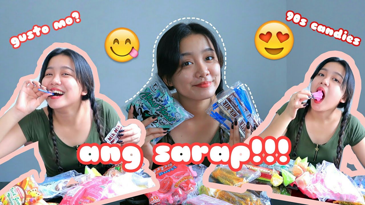 ALL TIME FAVOURITE  CANDIES(90S CANDIES) MUKBANG|AMAIZA M