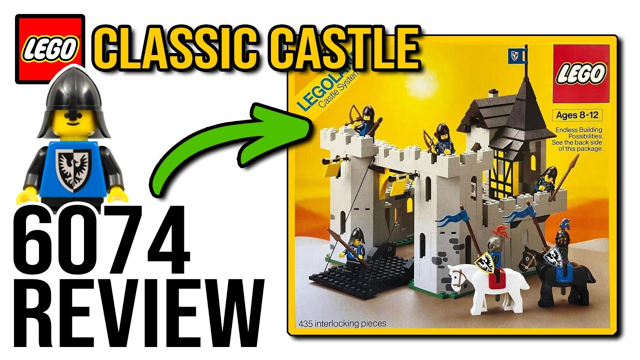 LEGO CLASSIC CASTLE REVIEW - 6074 Black Falcon's Fortress - UN SET PRINCIPE DEI NOSTRI RICORDI