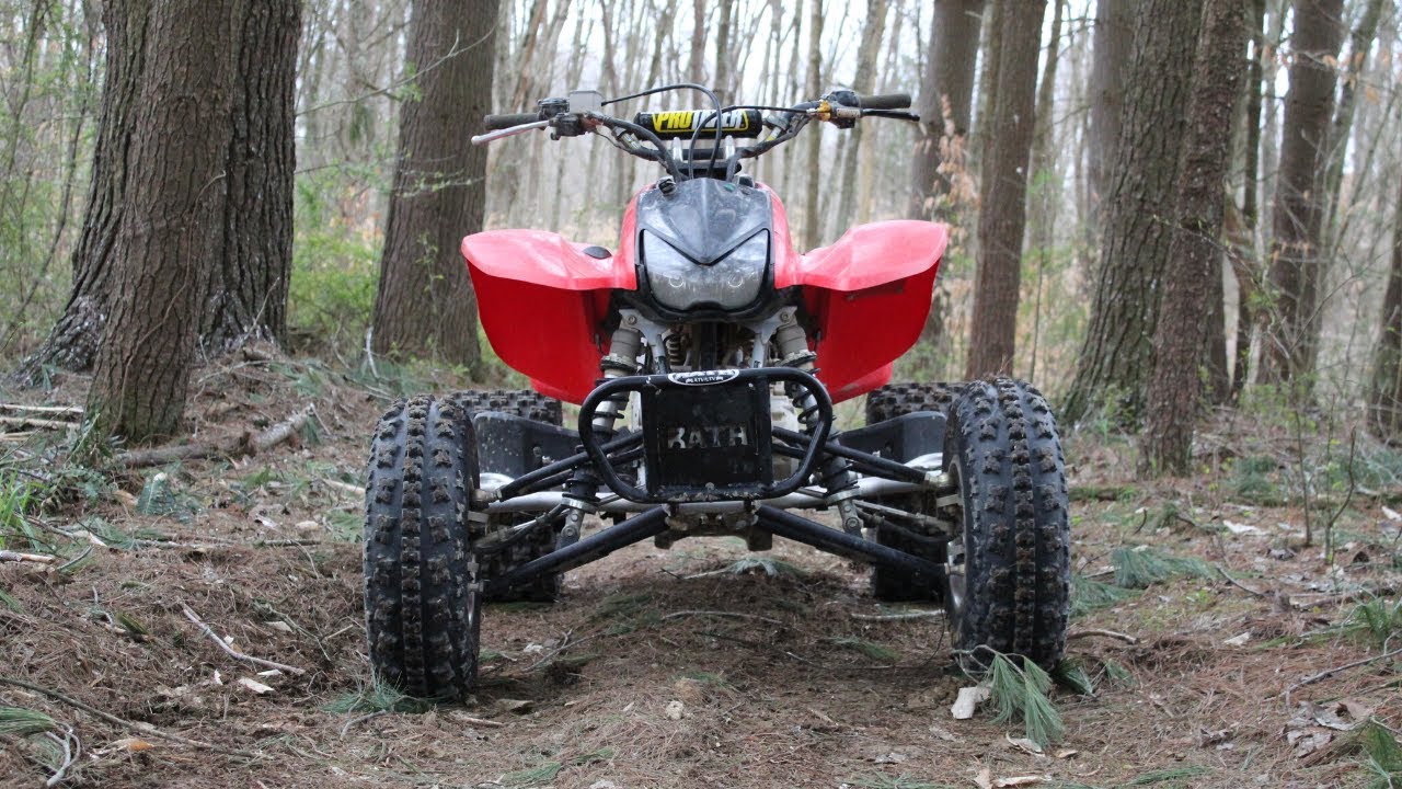 Riding My 2007 Honda 400ex After It Rained