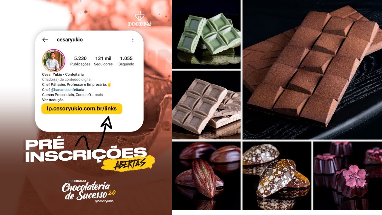 Temperagem de Chocolate - Chef Cesar Yukio