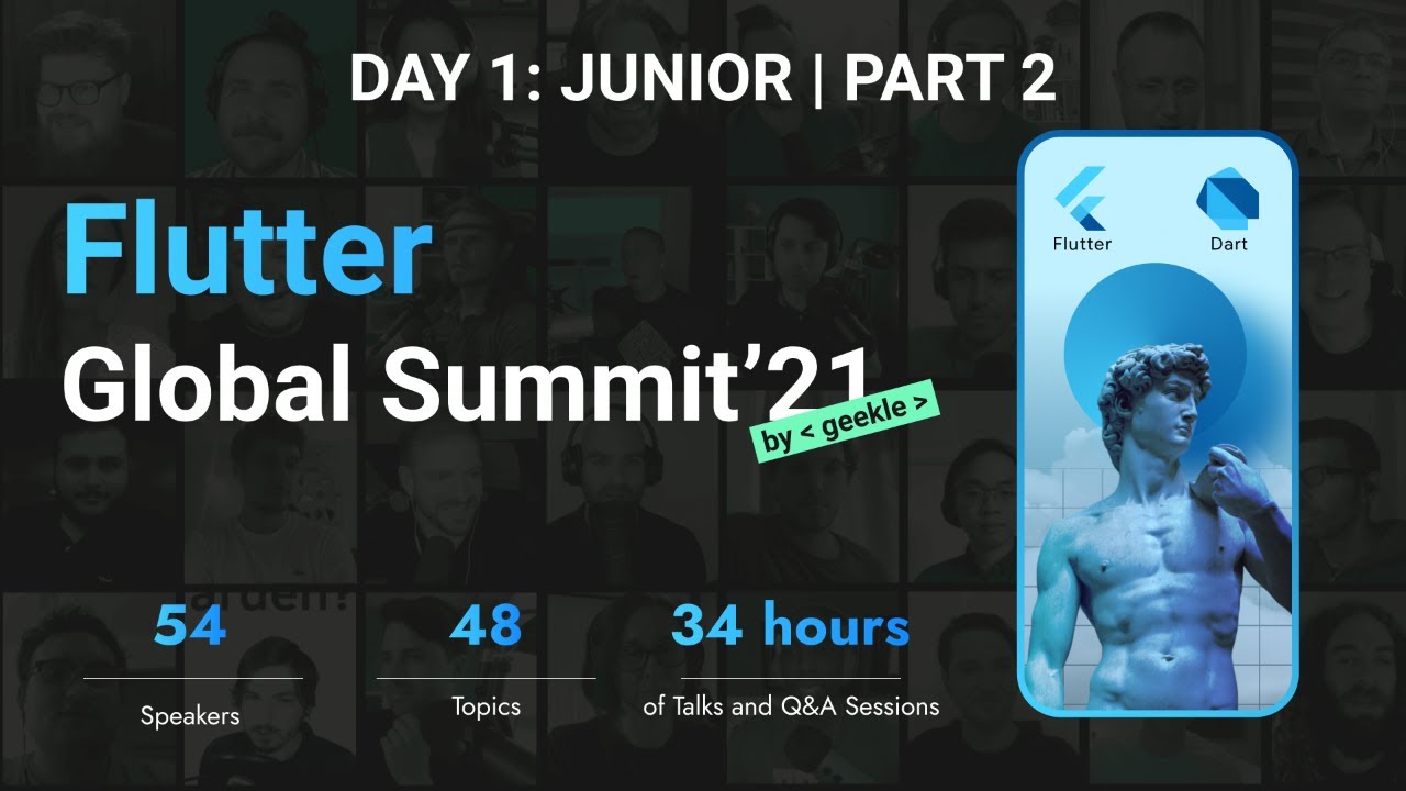 Flutter Global Summit'21 DAY 1 - Junior track - Part 2