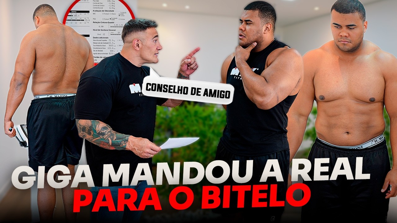 GIGA N&Atilde;O PERDOOU E FALOU TUDO PRO BITELO!