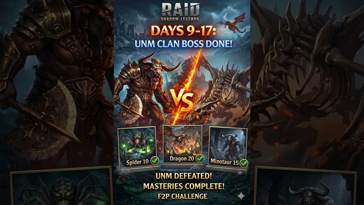 tycinka CS Raid - Day 9-17 Free to play; UNM hotovo; shrnutí