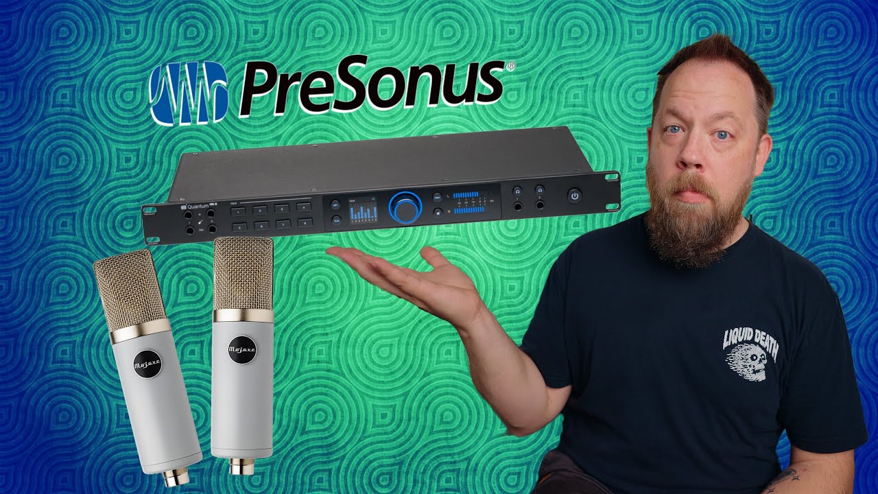 SO CLEAN! Checking Out The Presonus Quantum HD 8!
