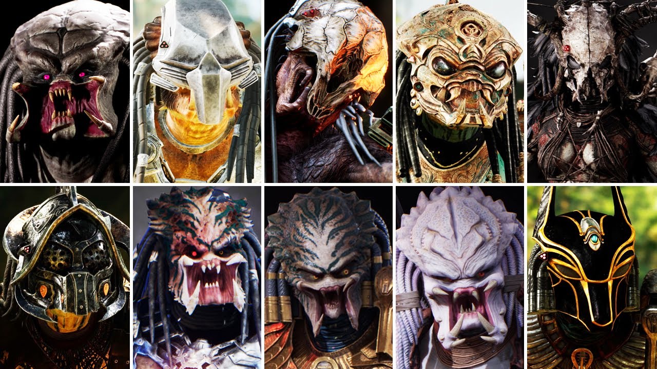 Predator: Hunting Grounds - ALL PREDATORS & MASKS (All DLC)