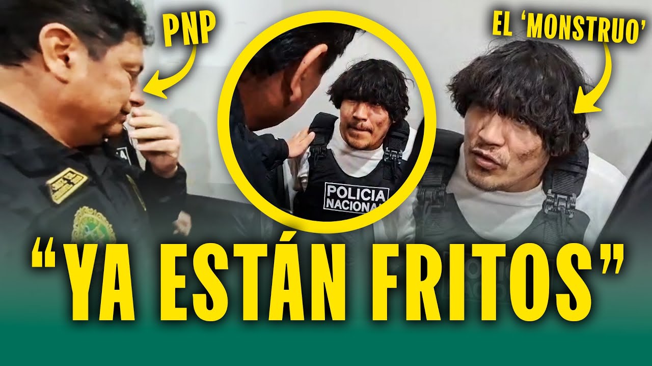 Policía de Perú llega a Paraguay e increpa al 'Monstruo': 
