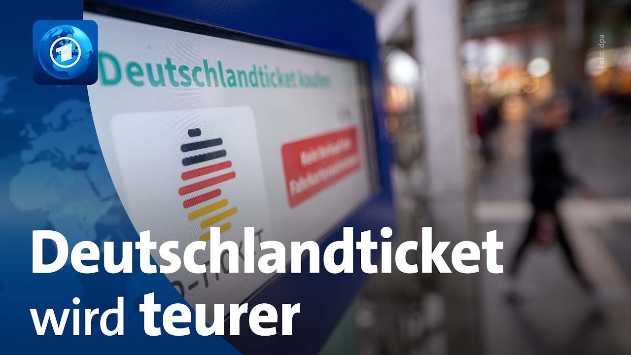 Deutschlandticket kostet ab 2025 58 Euro