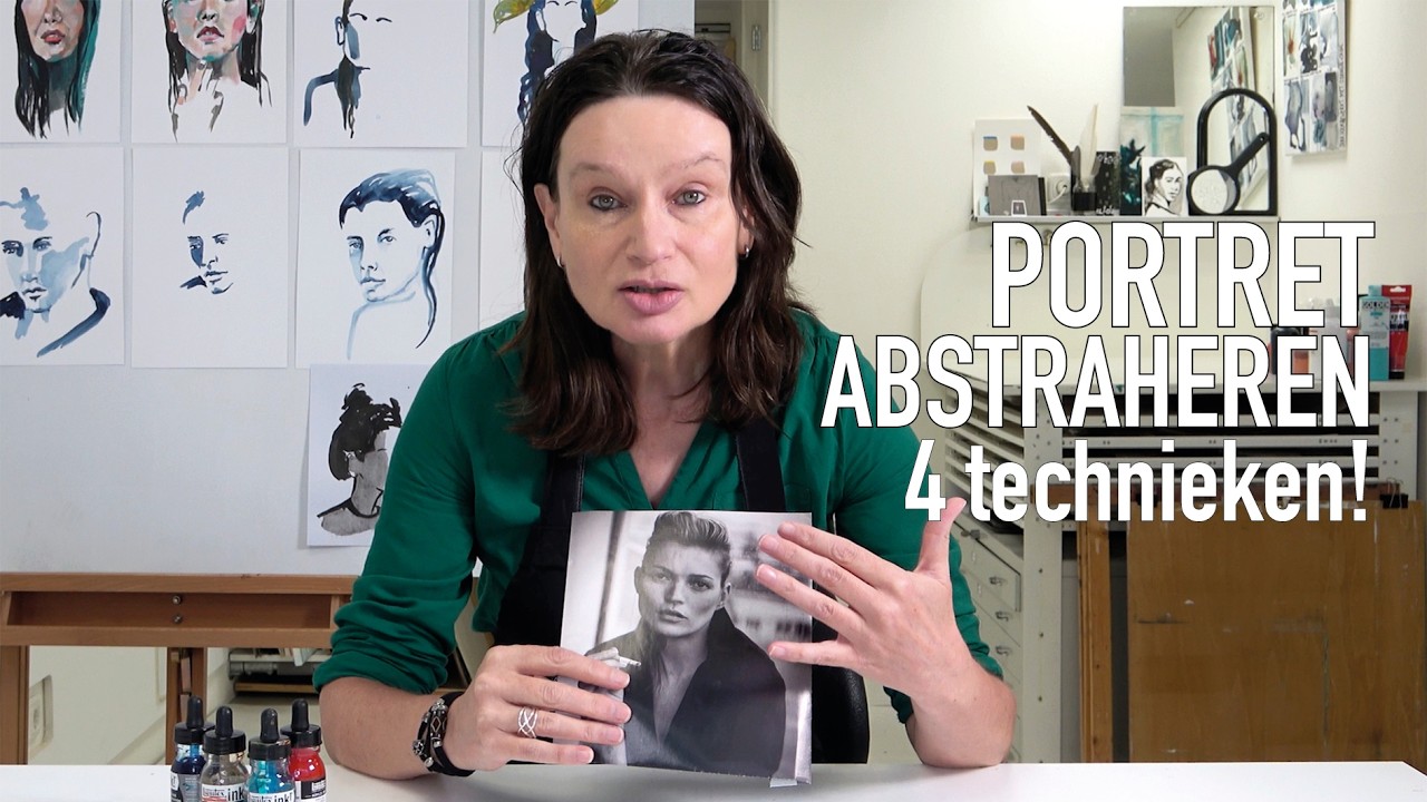 Hoe abstraheer je portret foto's? Stap-voor-stap uitleg!