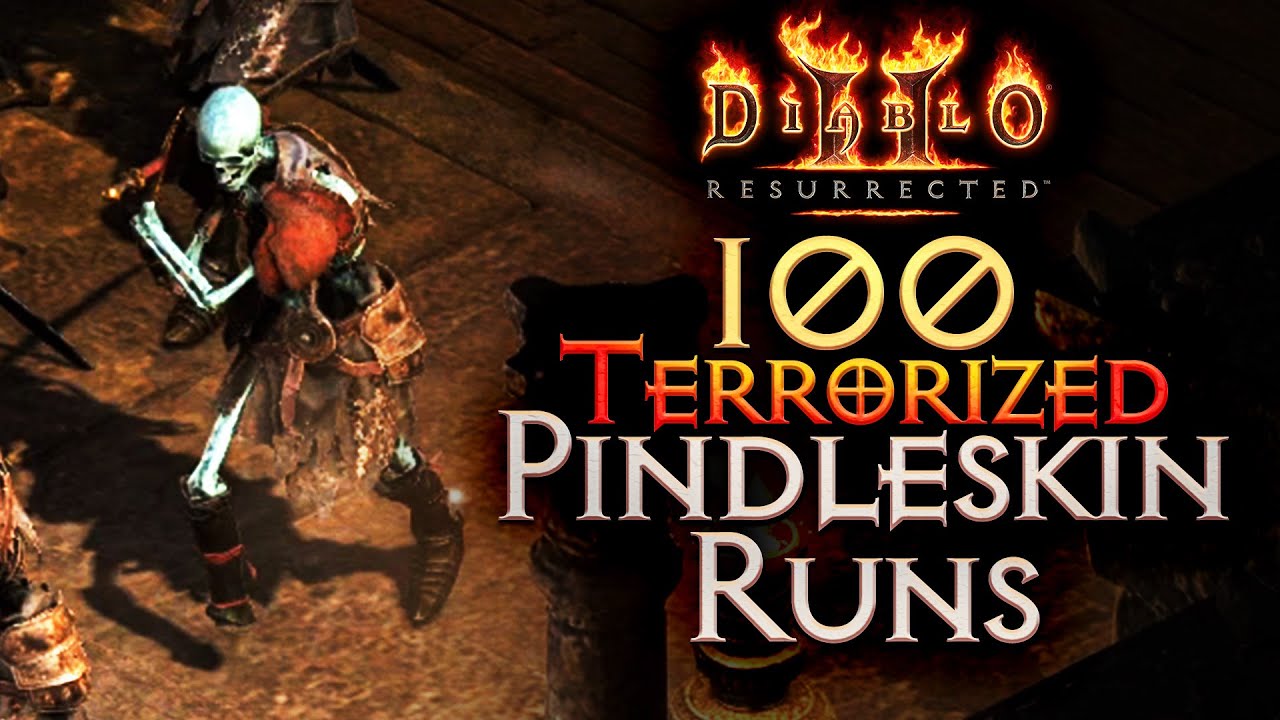 Is it worth it?  100 Terrorized Pindleskin Runs in Diablo 2 Resurrected