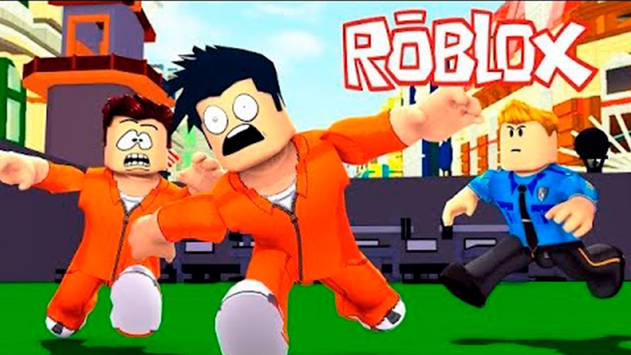 BRUNINHO E GARCIA FUGIRAM DA PRIS&Atilde;O NO ROBLOX !