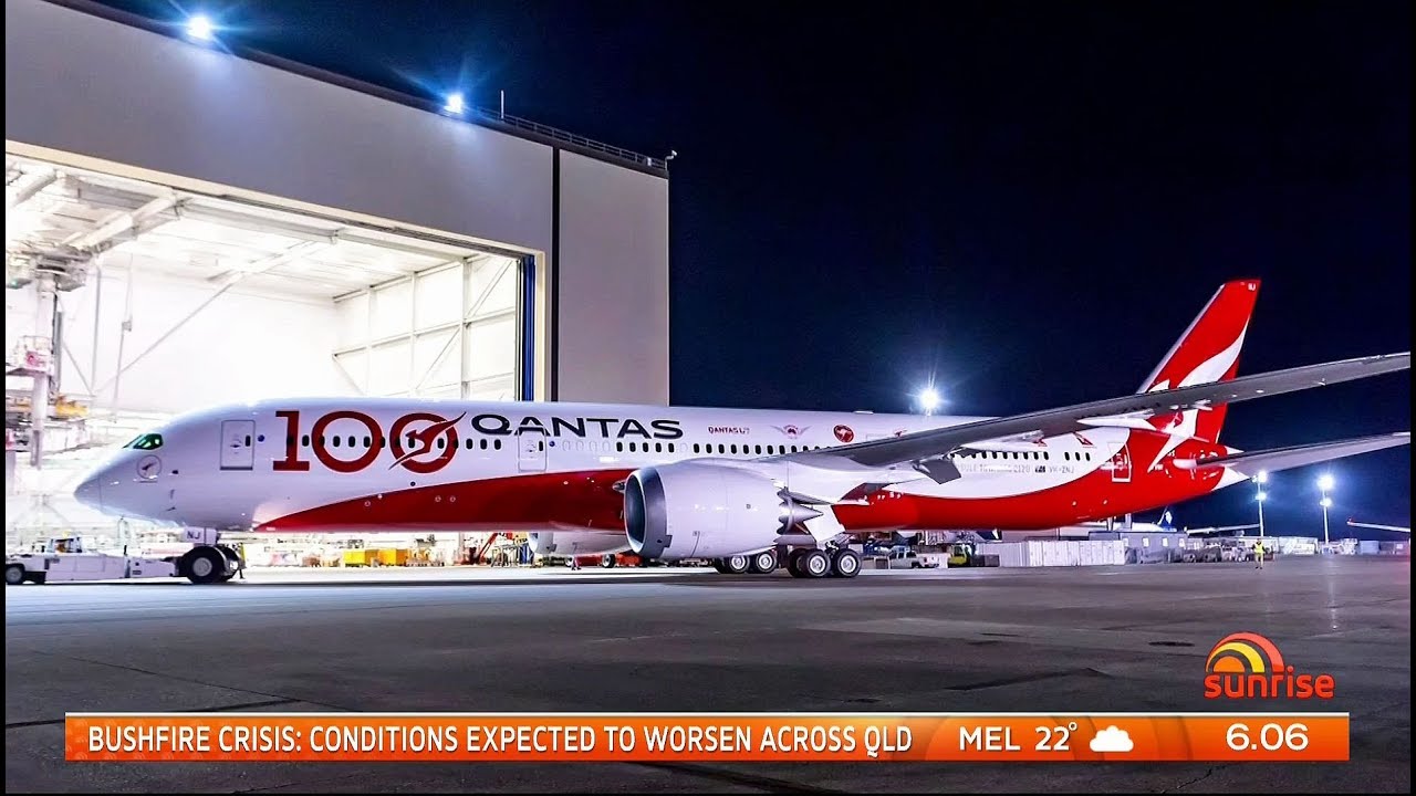 Qantas 787 &mdash; Лондон &mdash; Сидней &mdash; прямой рейс