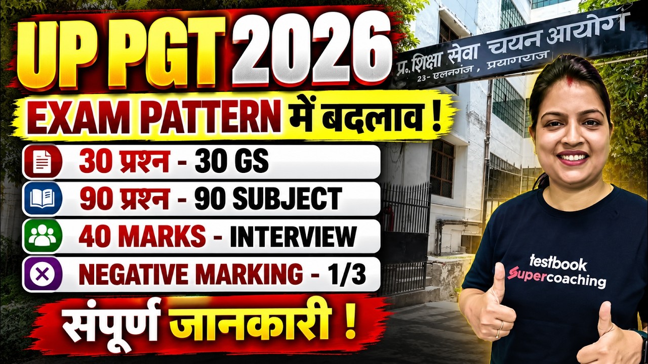 UP PGT New Vacancy 2026 | UP PGT Exam Pattern Changed😱 | UP PGT Negative Marking Update | Priyanka