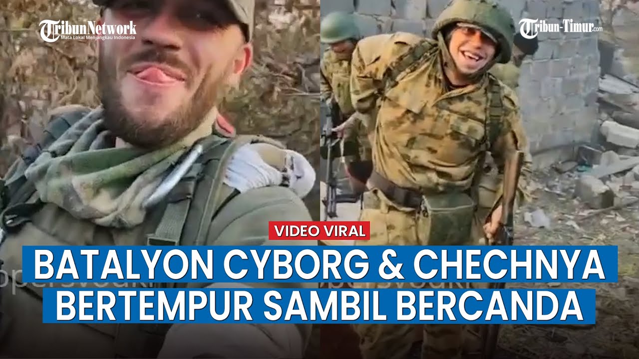 Pasukan Chechnya Berperang dalam Kegembiraan, Tanpa Wajah Takut Terus Menembak ke Posisi Ukraina