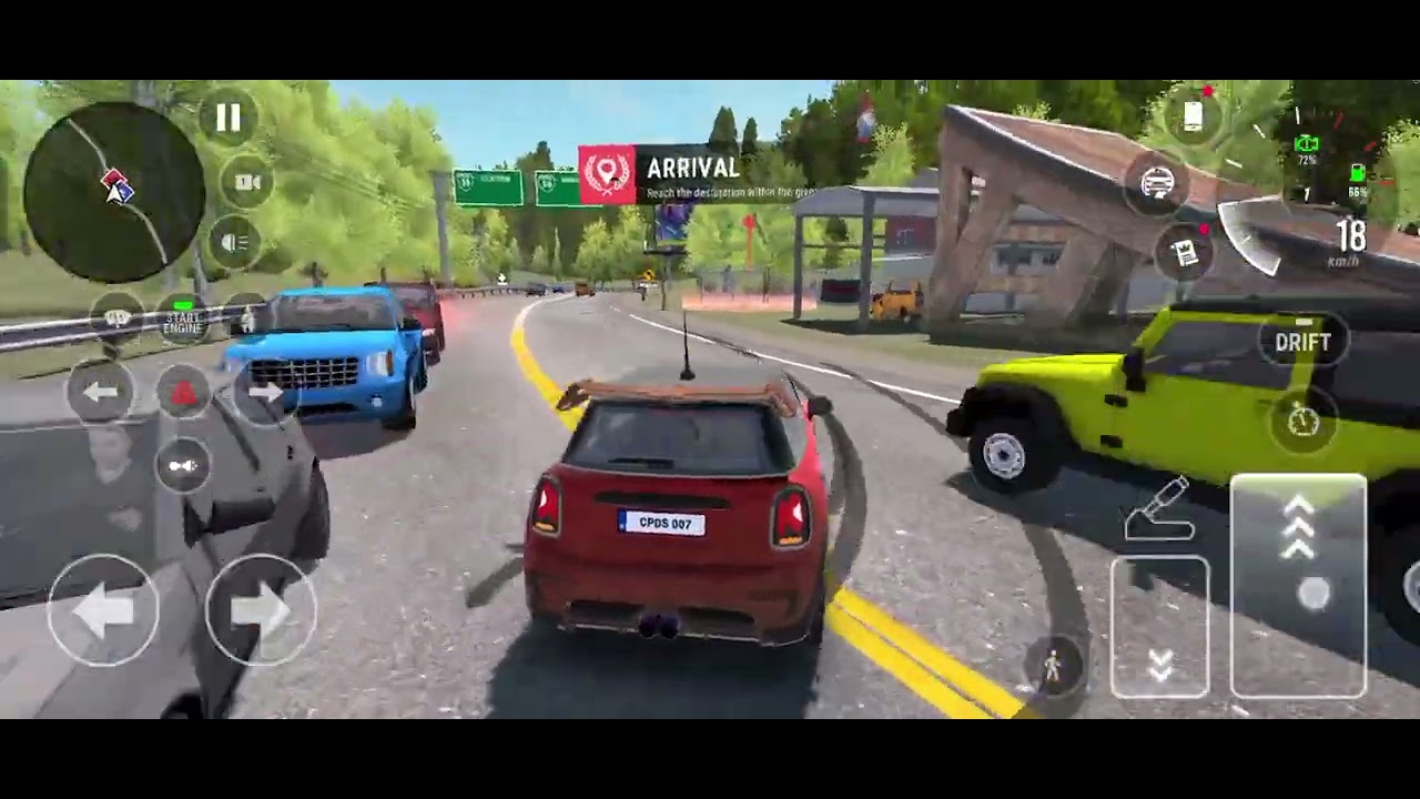 Car parking Driving school 