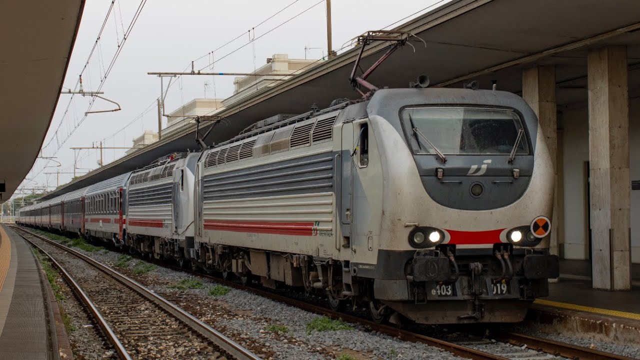 LOCOMOTORI E403: TEST IN COMANDO MULTIPLO TRA FAENZA E RIMINI!
