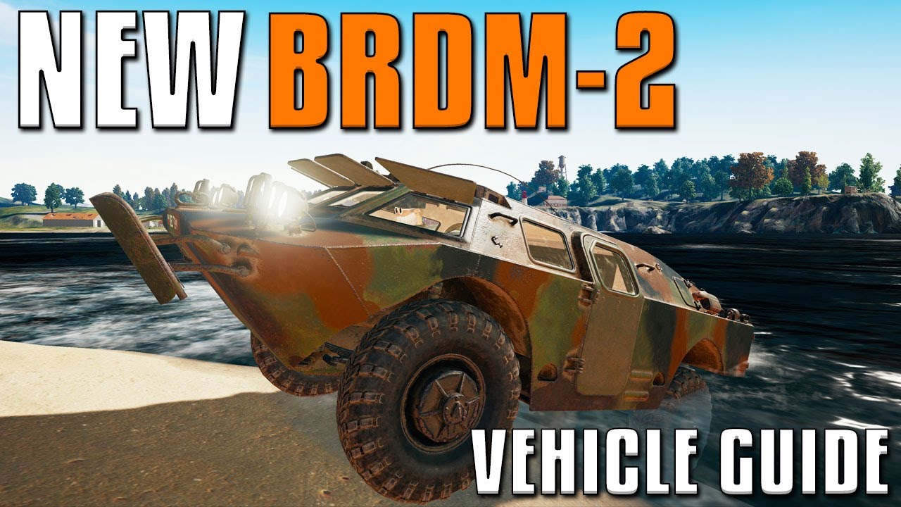 NEW Vehicle, The BRDM-2- An Overview Of This BEAST! | PUBG