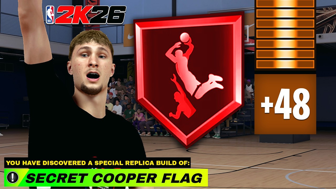 This SECRET COOPER FLAG BUILD w/ LEGEND POSTERIZER is *GAMEBREAKING* on NBA 2K26...